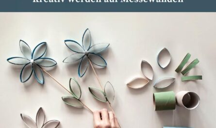 Kreativ werden auf Messewänden – die Grundlage für die Vorstellung von Upcycling-Ideen