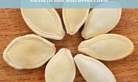 Basteln mit Kürbiskernen