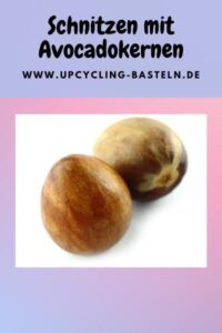 Wie man mit Avocadokernen schnitzt