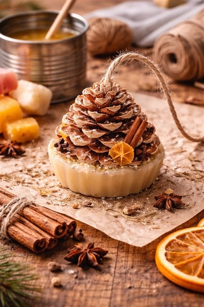 Zapfenanzünder selber machen – Winterliches DIY mit Naturmaterial