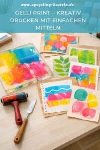 Gelli Print – Wie sich mit Farben, Fantasie und alten Papieren einzigartige Drucke gestalten lassen