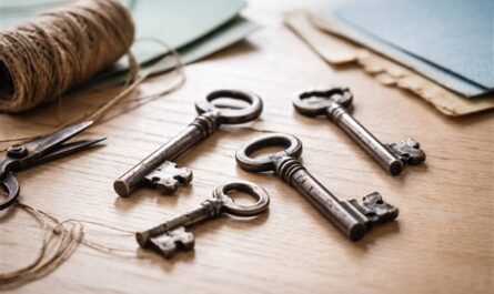5 Ideen fürs Basteln mit alten Schlüsseln