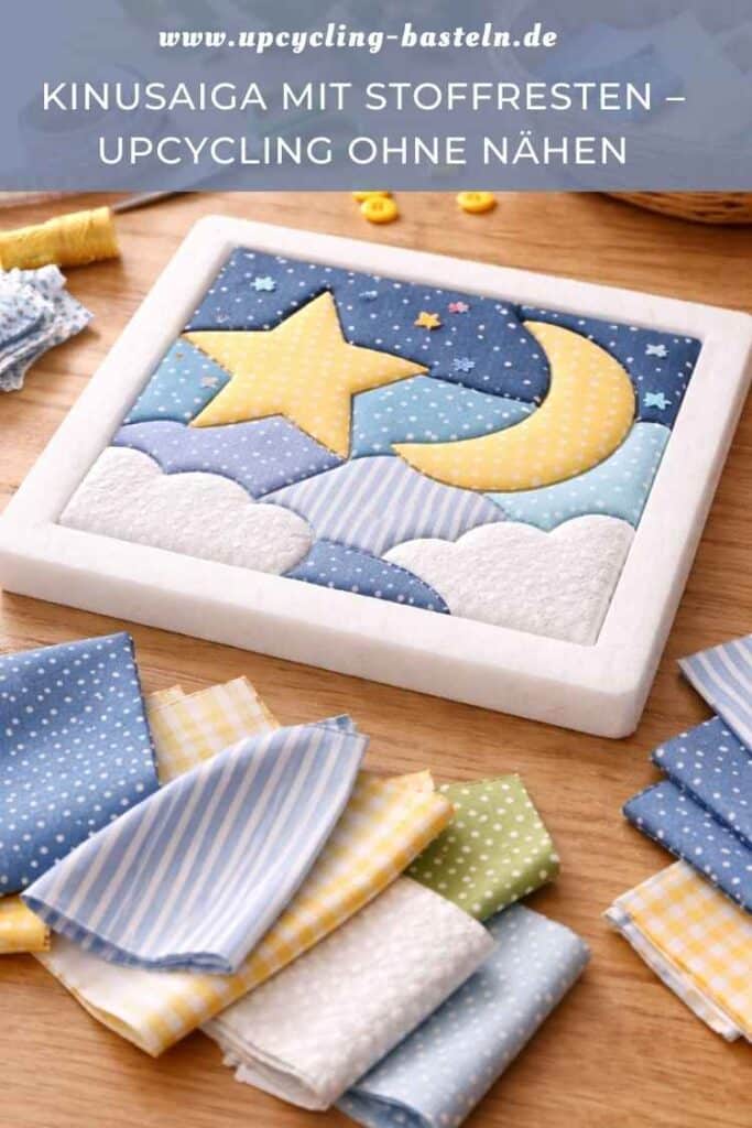 Kinusaiga mit Stoffresten – Upcycling ohne Nähen