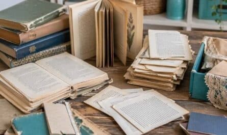 Alte Bücher upcyclen: Ideen für Buchseiten, Einbände und Papier