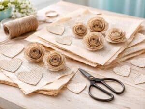 Basteln mit alten Buchseiten: 10 Ideen für Papierprojekte mit Charakter