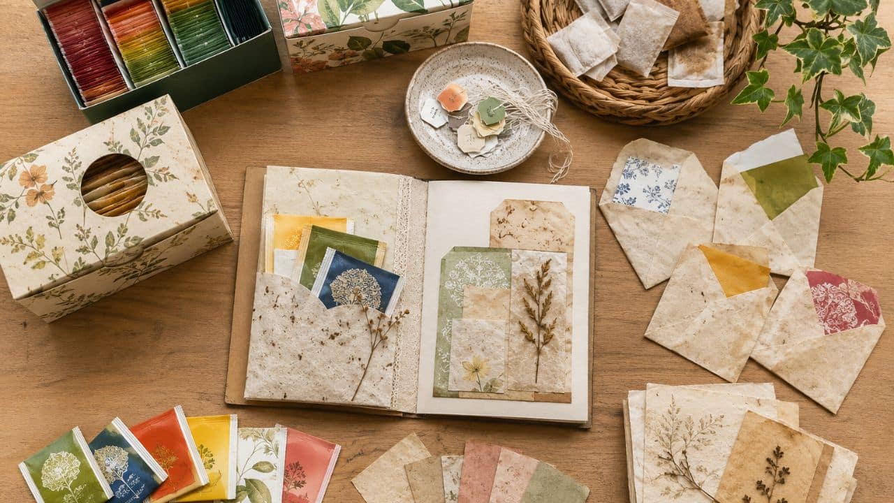 Teeverpackungen verbasteln: 15 Ideen mit Schachteln und Hüllen